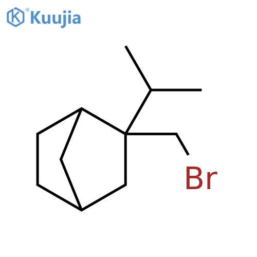 Bicyclo[2.2.1]heptane, 2-(bromomethyl)-2-(1-methylethyl)- structure