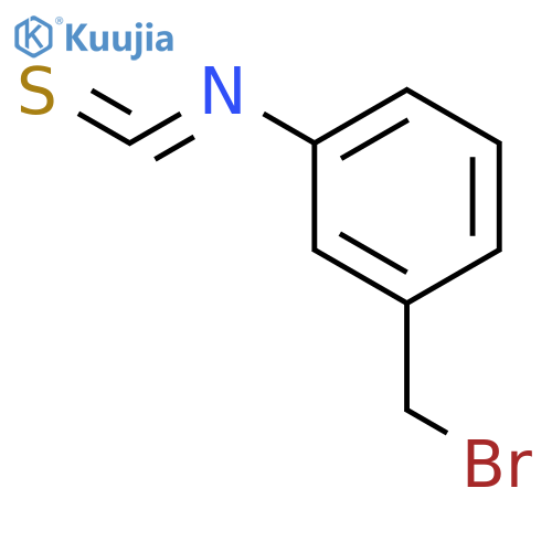 Benzene,1-(bromomethyl)-3-isothiocyanato- structure