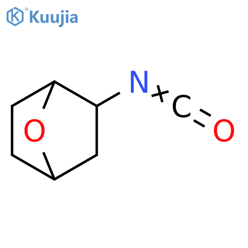 2-isocyanato-7-oxabicyclo2.2.1heptane structure