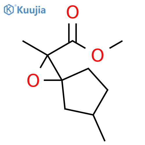 Methyl 2,5-dimethyl-1-oxaspiro[2.4]heptane-2-carboxylate structure