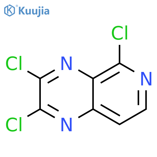 2,3,5-trichloropyrido[3,4-b]pyrazine structure