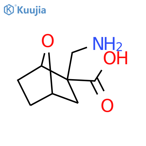 2-(aminomethyl)-7-oxabicyclo2.2.1heptane-2-carboxylic acid structure