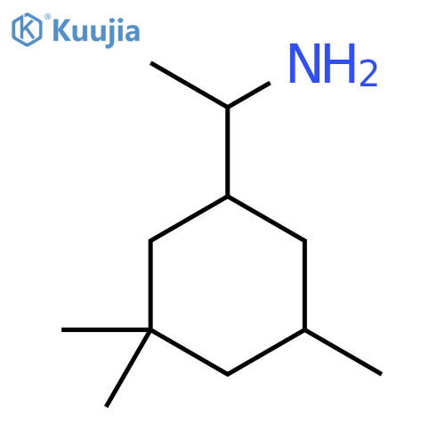 1-(3,3,5-trimethylcyclohexyl)ethan-1-amine structure