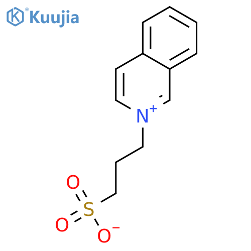 Isoquinolinium,2-(3-sulfopropyl)-, inner salt structure