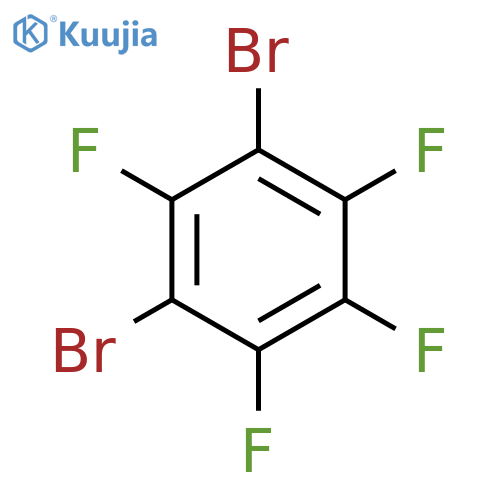 1,3-Dibromotetrafluorobenzene structure
