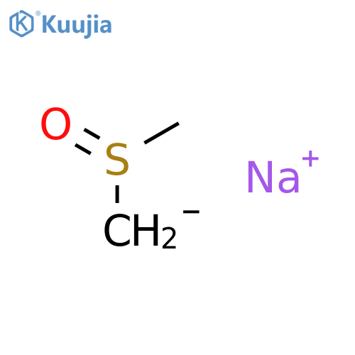 Methane, sulfinylbis-,ion(1-), sodium (9CI) structure
