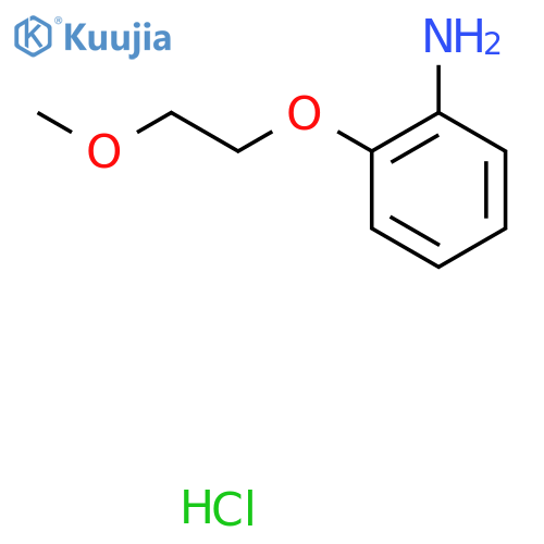 2-(2-Methoxyethoxy)phenylamine Hydrochloride structure