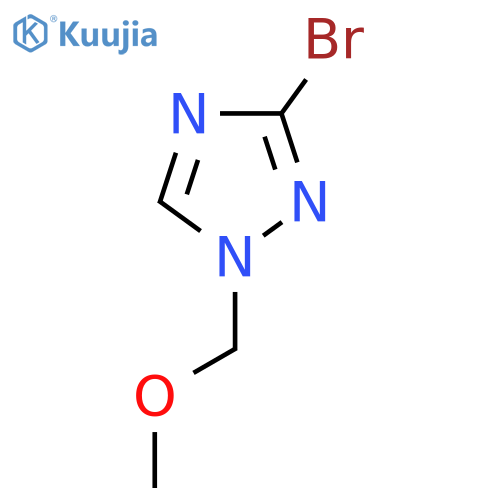 3-bromo-1-(methoxymethyl)-1H-1,2,4-triazole structure