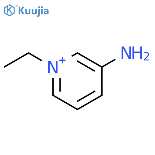 Pyridinium,3-amino-1-ethyl- structure