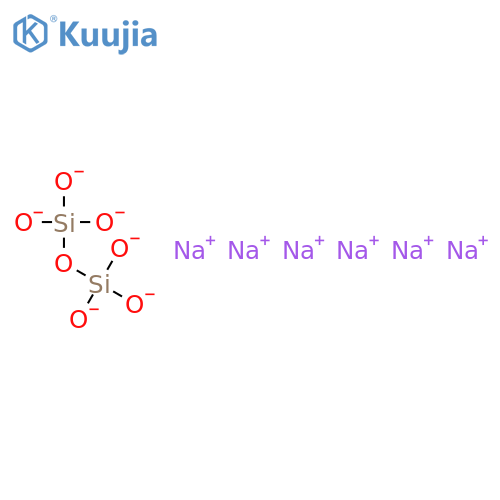 Silicic acid (H6Si2O7),sodium salt (1:6) structure