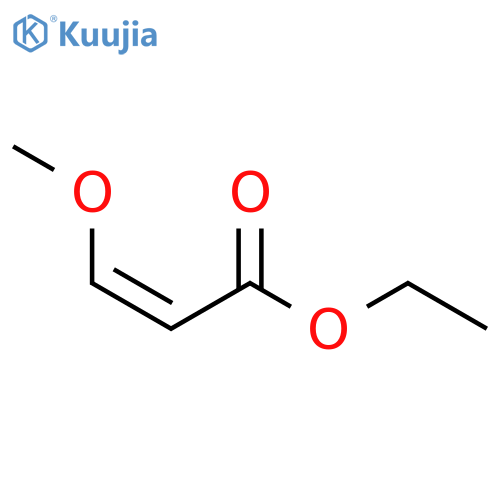 2-Propenoic acid, 3-methoxy-, ethyl ester, (2Z)- structure