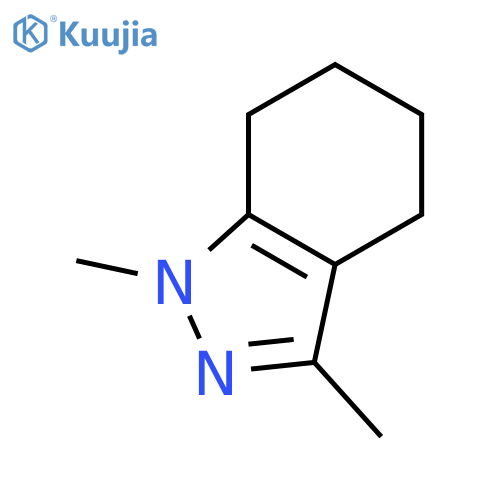 1H-Indazole,4,5,6,7-tetrahydro-1,3-dimethyl- structure