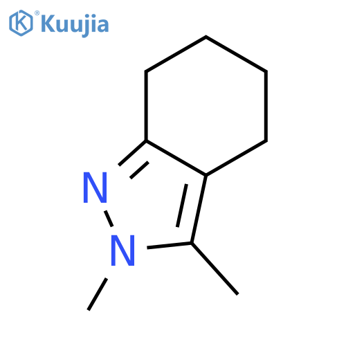 2H-Indazole,4,5,6,7-tetrahydro-2,3-dimethyl- structure