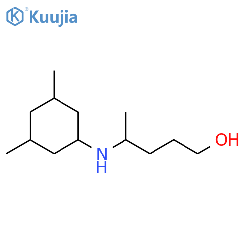 4-(3,5-dimethylcyclohexyl)aminopentan-1-ol structure