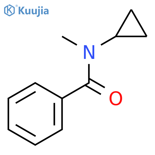 Benzamide,N-cyclopropyl-N-methyl- structure