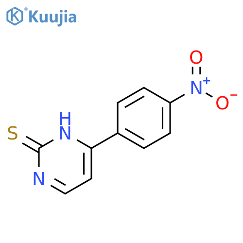 2(1H)-Pyrimidinethione, 6-(4-nitrophenyl)- structure