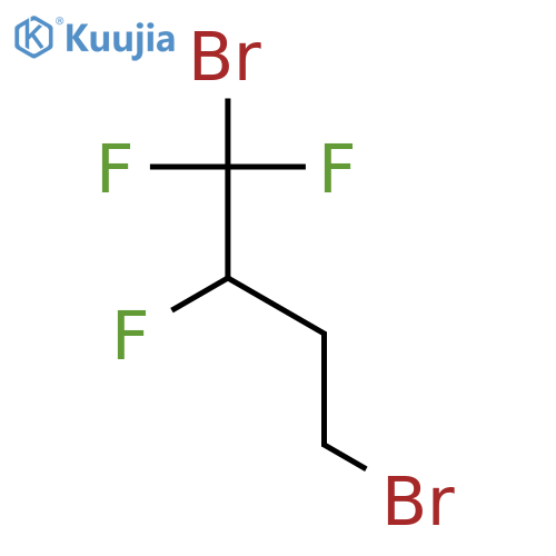 1,4-Dibromo-1,1,2-trifluorobutane structure