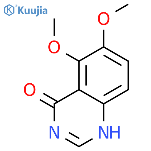 4(1H)-Quinazolinone, 5,6-dimethoxy- structure