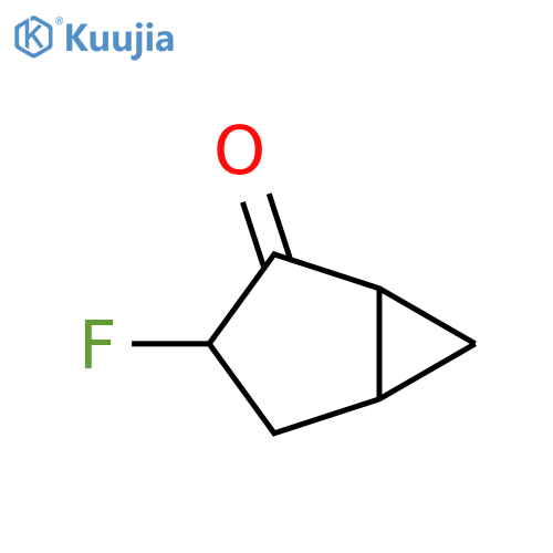 3-Fluorobicyclo[3.1.0]hexan-2-one structure