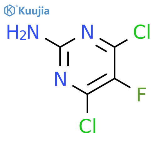4,6-Dichloro-5-fluoropyrimidin-2-amine structure