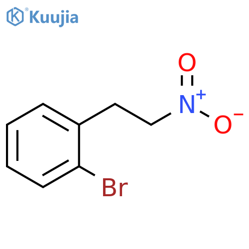 Benzene, 1-bromo-2-(2-nitroethyl)- structure