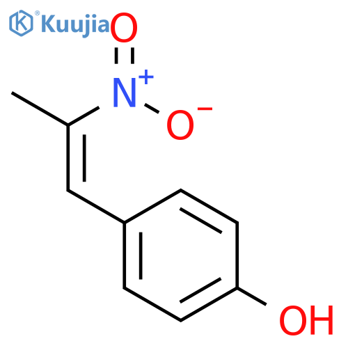 Phenol, 4-[(1E)-2-nitro-1-propenyl]- structure