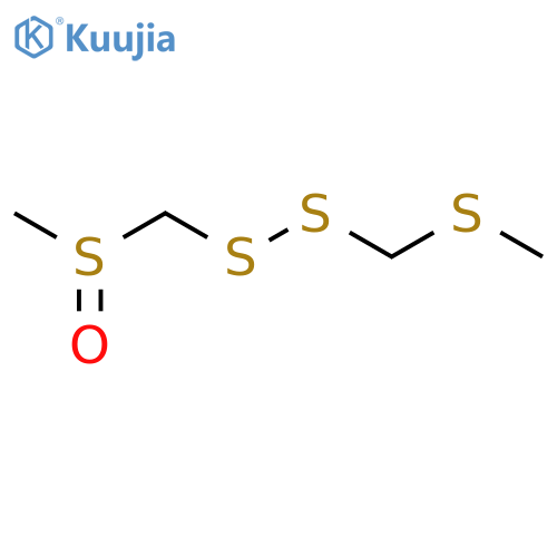 Disulfide, (methylsulfinyl)methyl (methylthio)methyl structure