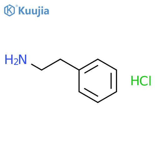 2-Phenylethylamine hydrochloride structure