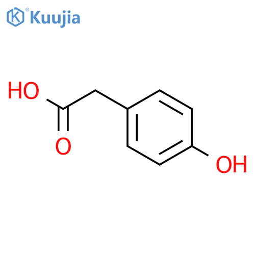 4-Hydroxyphenylacetic acid structure