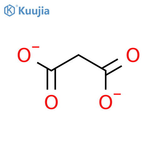 Propanedioic acid,ion(2-) structure