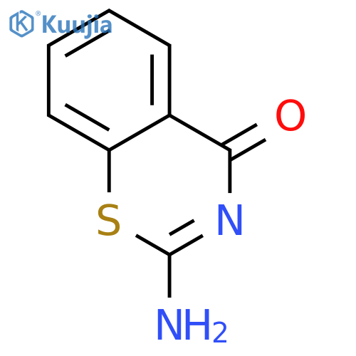2-amino-4H-1,3-benzothiazin-4-one structure