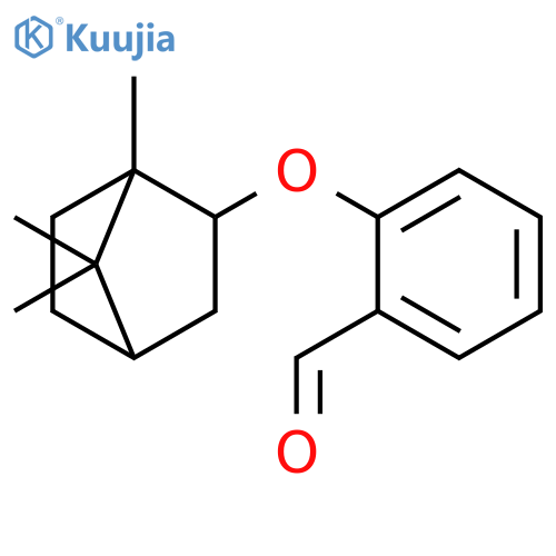 2-({1,7,7-Trimethylbicyclo2.2.1heptan-2-yl}oxy)benzaldehyde structure