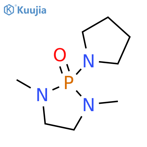 1,3,2-Diazaphospholidine,1,3-dimethyl-2-(1-pyrrolidinyl)-, 2-oxide structure
