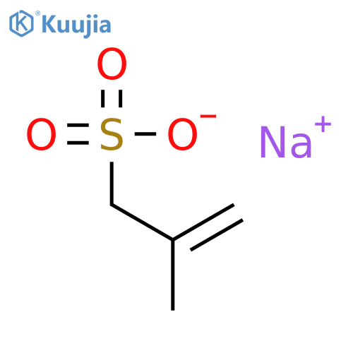 Sodium 2-methylprop-2-ene-1-sulfonate structure