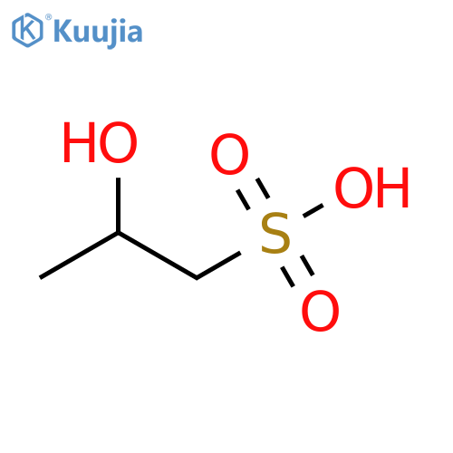 2-hydroxypropane-1-sulfonic acid structure
