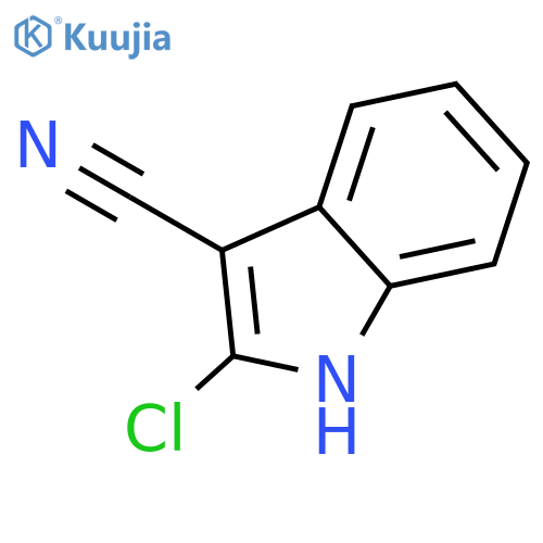 2-chloro-1H-Indole-3-carbonitrile structure