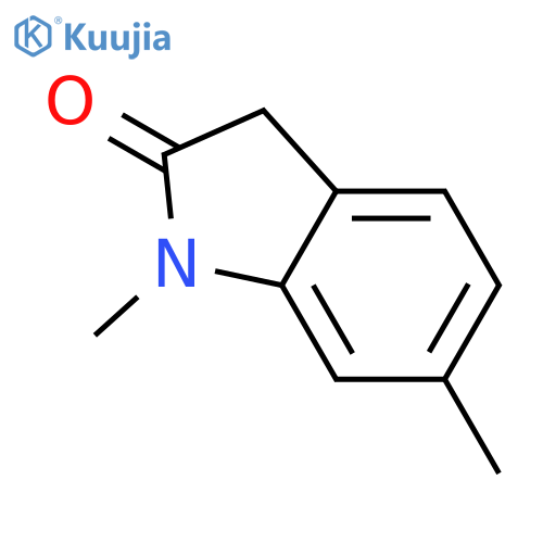 1,3-dihydro-1,6-dimethyl-2H-Indol-2-one structure