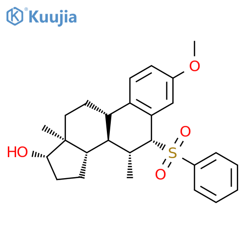 3-Methoxy-7b-methyl-6b-(phenylsulfonyl) Estradiol structure