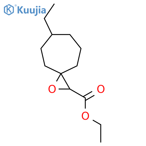 Ethyl 6-ethyl-1-oxaspiro[2.6]nonane-2-carboxylate structure