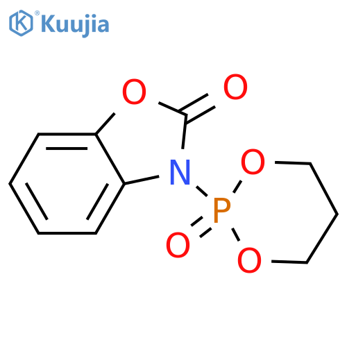 2(3H)-Benzoxazolone,3-(2-oxido-1,3,2-dioxaphosphorinan-2-yl)- structure