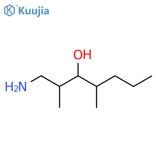 3-Heptanol, 1-amino-2,4-dimethyl- structure