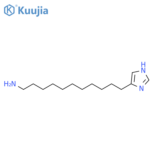 1H-Imidazole-4-undecanamine structure