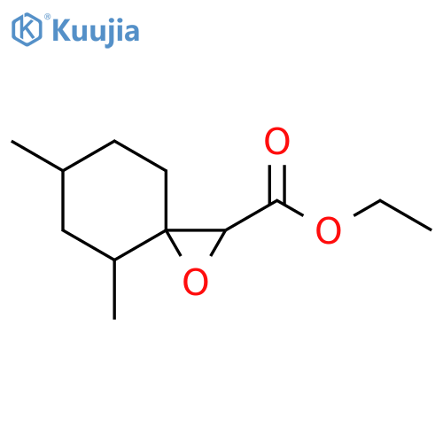 1-Oxaspiro[2.5]octane-2-carboxylic acid, 4,6-dimethyl-, ethyl ester structure