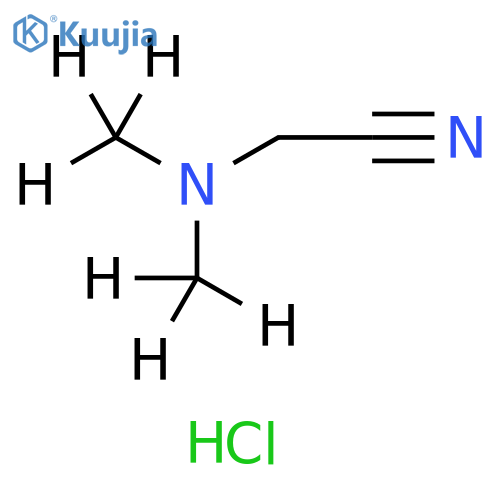 2-Di(methyl-d3)aminoacetonitrile Hydrochloride structure