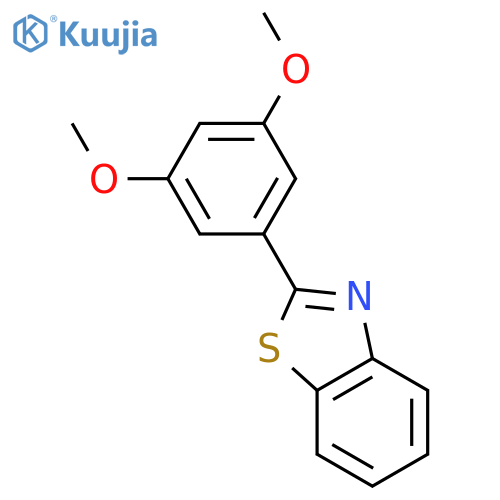 Benzothiazole,2-(3,5-dimethoxyphenyl)- structure