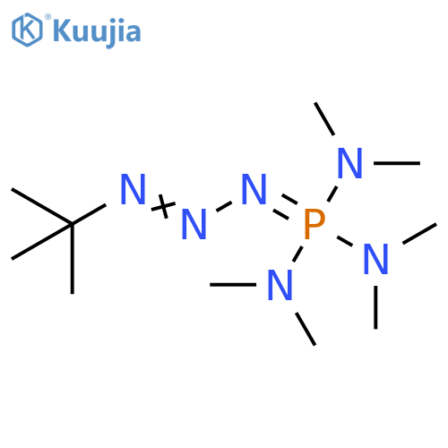 Phosphoranetriamine, 1-[3-(1,1-dimethylethyl)-2-triazenylidene]-N,N,N',N',N'',N''-hexamethyl- (9CI) structure