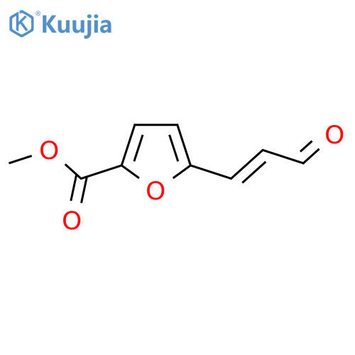 methyl 5-(3-oxoprop-1-en-1-yl)furan-2-carboxylate structure