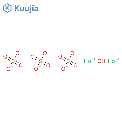 Holmium sulfate hydrate structure