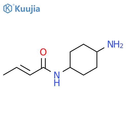 N-(4-Aminocyclohexyl)but-2-enamide structure