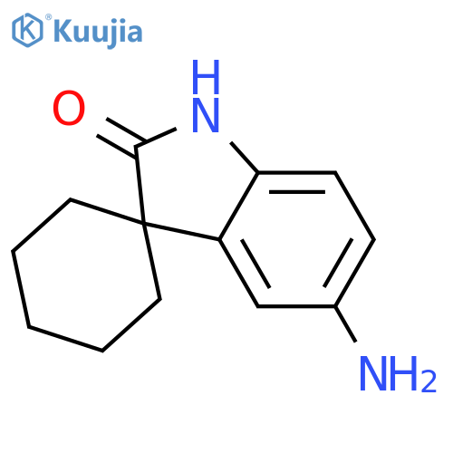 5'-amino-1',2'-dihydrospirocyclohexane-1,3'-indole-2'-one structure